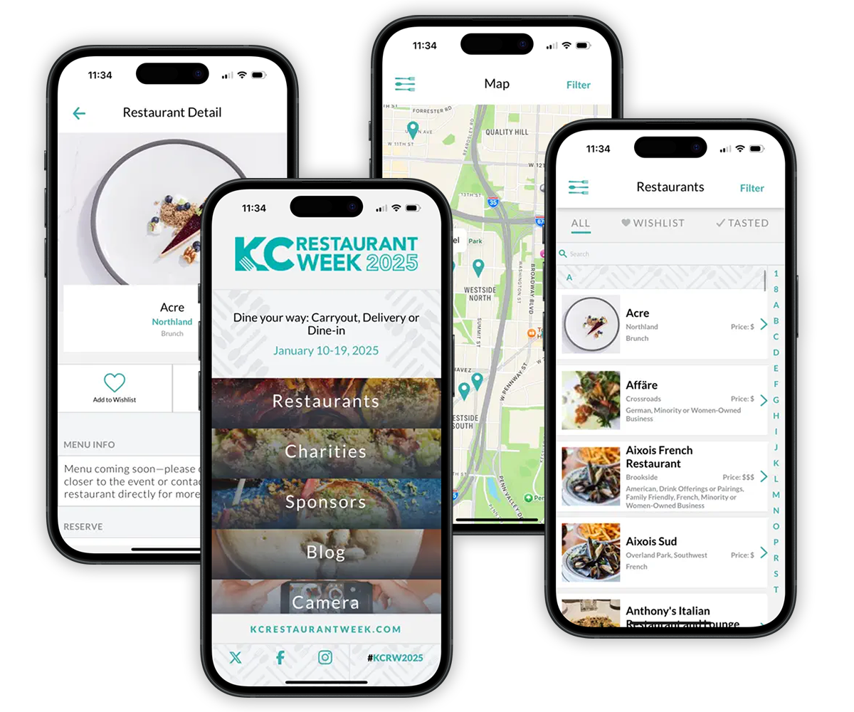 KC Restaurant Week 2025 Mobile App